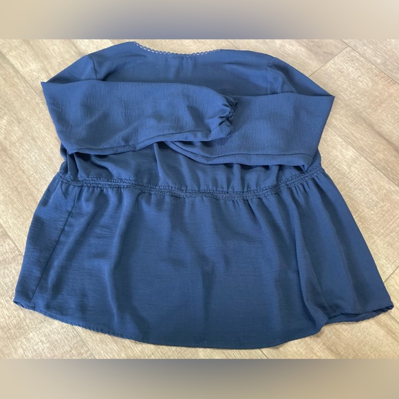 Maurice’s women’s L long sleeve cardigan/peasant style blouse - Picture 5 of 7